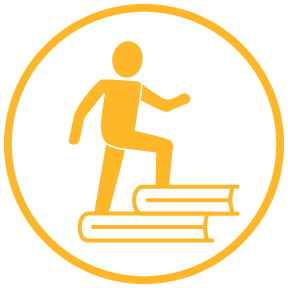 book steps icon