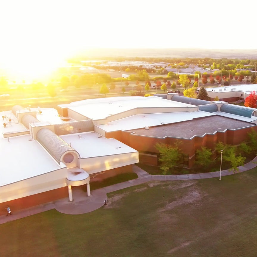 Campus at dawn