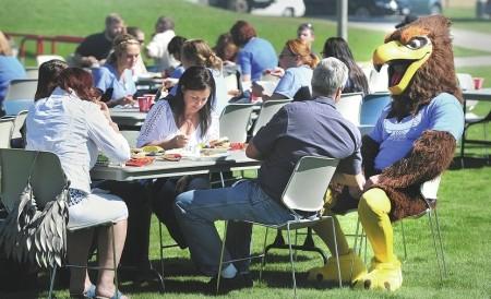Frankie Falcon at CEI BBQ