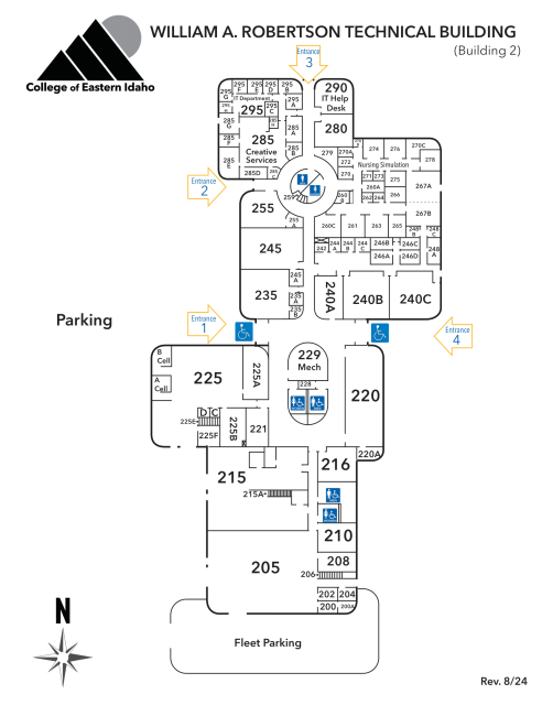 CEI Building 2 Map