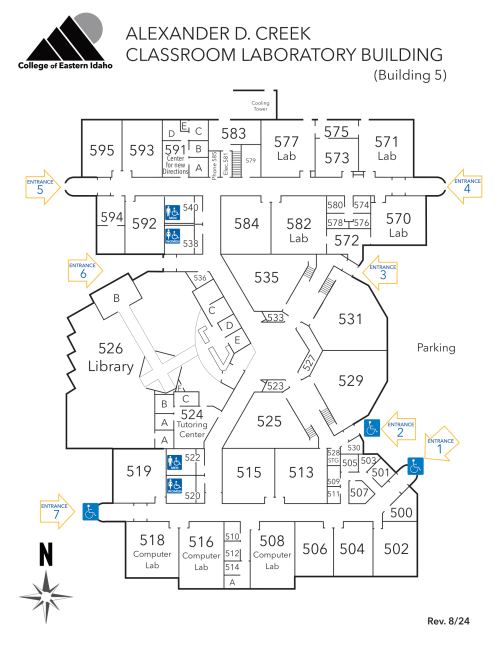 CEI Building 5 Map