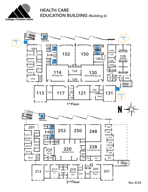 CEI Building 6 Map